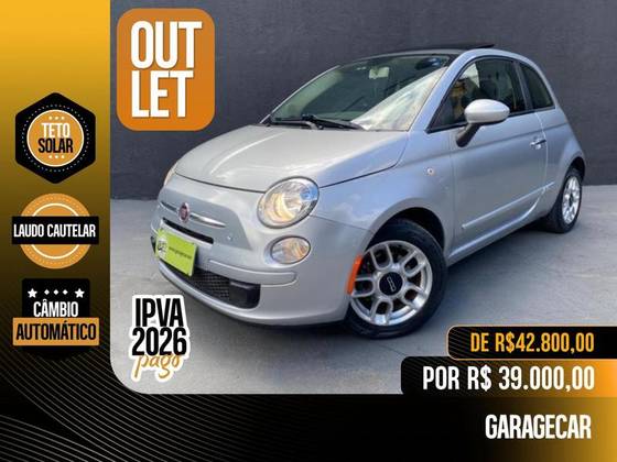 FIAT 500 1.4 CABRIO 16V FLEX 2P AUTOMÁTICO